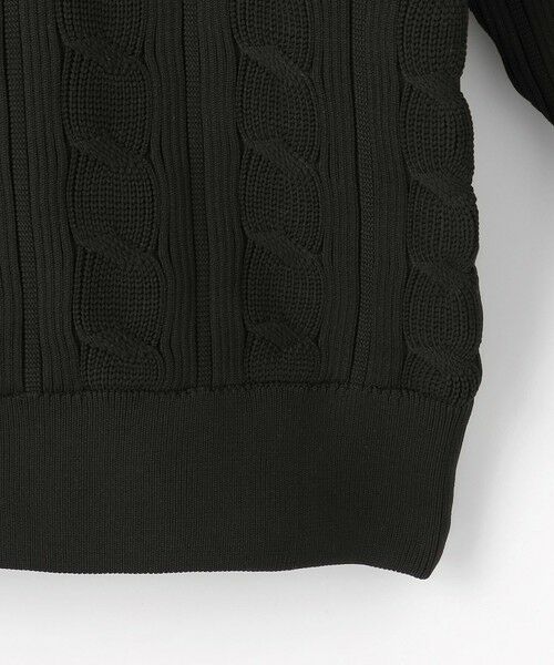 23区GOLF / ニジュウサンンクゴルフ ニット・セーター | 【MEN】ケーブルジップアップカーディガン　防風裏地付き | 詳細10