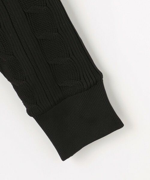 23区GOLF / ニジュウサンンクゴルフ ニット・セーター | 【MEN】ケーブルジップアップカーディガン　防風裏地付き | 詳細9