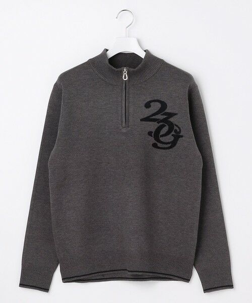 23区GOLF / ニジュウサンンクゴルフ ニット・セーター | 【MEN】ロゴグラフィックもちもちニット | 詳細2