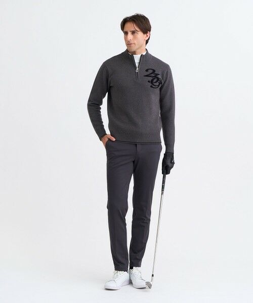 23区GOLF / ニジュウサンンクゴルフ ニット・セーター | 【MEN】ロゴグラフィックもちもちニット | 詳細1
