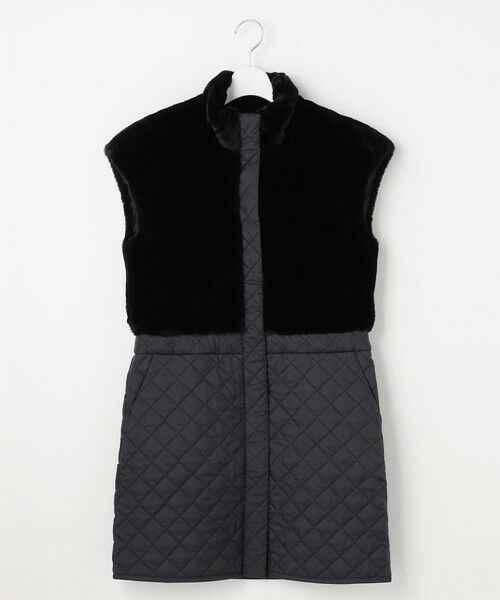 23区GOLF / ニジュウサンンクゴルフ ドレス | 【WOMEN】ファー＆キルトコンビワンピース | 詳細4