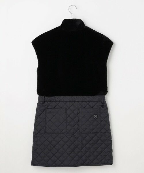 23区GOLF / ニジュウサンンクゴルフ ドレス | 【WOMEN】ファー＆キルトコンビワンピース | 詳細5