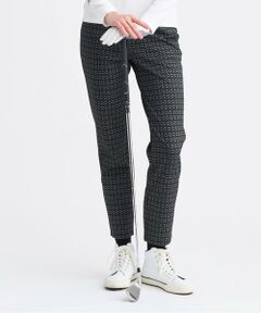 23区GOLF / ニジュウサンンクゴルフ その他パンツ | 【WOMEN】裏起毛ジャージーパンツ ストレッチ モノグラム 上品スタイル