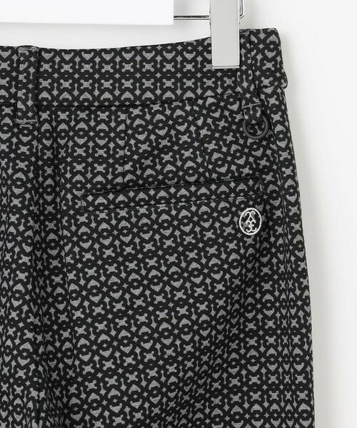 23区GOLF / ニジュウサンンクゴルフ その他パンツ | 【WOMEN】裏起毛ジャージーパンツ ストレッチ モノグラム 上品スタイル | 詳細12