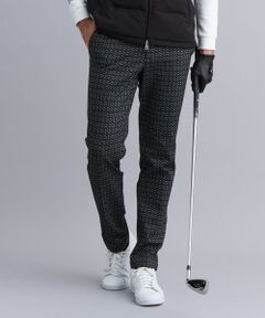 23区GOLF / ニジュウサンンクゴルフ その他パンツ | 【MEN】裏起毛ジャージーパンツ ストレッチ モノグラム 上品スタイル