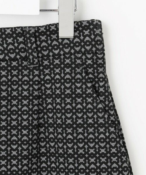 23区GOLF / ニジュウサンンクゴルフ ミニ・ひざ丈スカート | 【WOMEN】裏起毛ジャージースカート ストレッチ モノグラム 上品スタイル | 詳細8