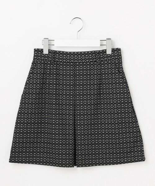23区GOLF / ニジュウサンンクゴルフ ミニ・ひざ丈スカート | 【WOMEN】裏起毛ジャージースカート ストレッチ モノグラム 上品スタイル | 詳細4