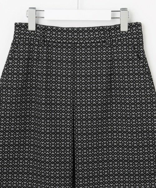 23区GOLF / ニジュウサンンクゴルフ ミニ・ひざ丈スカート | 【WOMEN】裏起毛ジャージースカート ストレッチ モノグラム 上品スタイル | 詳細6