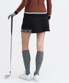 23区GOLF / ニジュウサンンクゴルフ ミニ・ひざ丈スカート | 【WOMEN】カノコダンボールスカート シワになりにくい