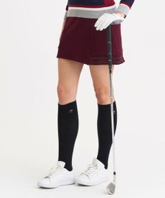 23区GOLF / ニジュウサンンクゴルフ ミニ・ひざ丈スカート | 【WOMEN】カノコダンボールスカート シワになりにくい