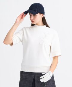 23区GOLF / ニジュウサンンクゴルフ スウェット | 【WOMEN】ライトダンボールストレッチモックネック