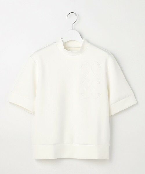 23区GOLF / ニジュウサンンクゴルフ スウェット | 【WOMEN】ライトダンボールストレッチモックネック | 詳細2