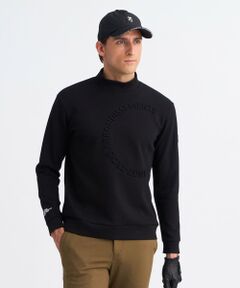 23区GOLF / ニジュウサンンクゴルフ スウェット | 【MEN】エンボスロゴダンボールモックネック