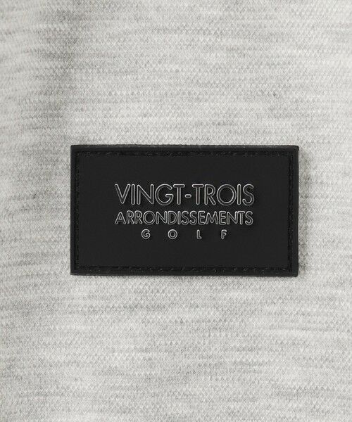 23区GOLF / ニジュウサンンクゴルフ スウェット | 【MEN】エンボスロゴダンボールモックネック | 詳細8