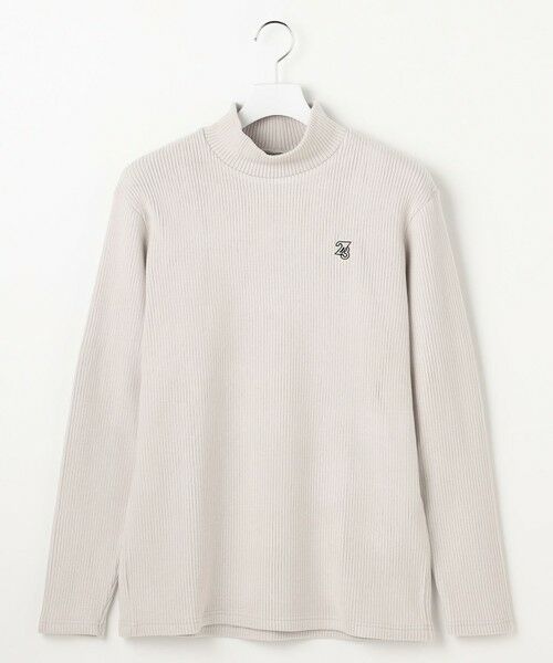 23区GOLF / ニジュウサンンクゴルフ スウェット | 【MEN】グランサーモリブハイネックニット(ライトグレー系)