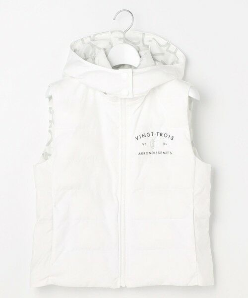 23区GOLF / ニジュウサンンクゴルフ その他アウター | 【WOMEN】中綿リバーシブルベスト | 詳細1