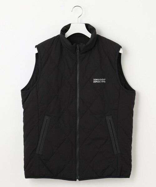 23区GOLF / ニジュウサンンクゴルフ ダウンジャケット・ベスト | 【MEN】両面使える！チェック×無地 ダウンベスト | 詳細5
