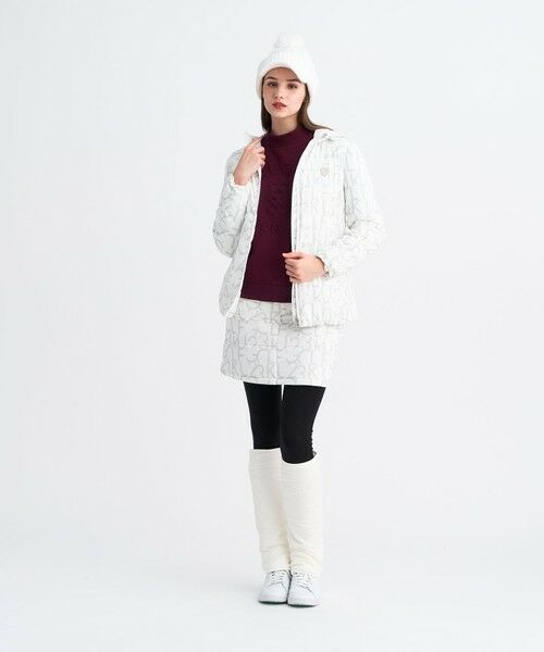 23区GOLF / ニジュウサンンクゴルフ その他アウター | 【WOMEN】中綿ロゴグラフィックブルゾン | 詳細1