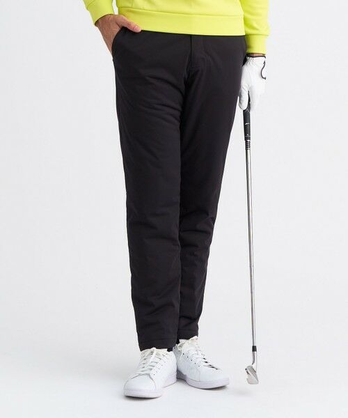 23区GOLF/ニジュウサンンクゴルフ 【MEN】防風エアリージャージ ウォームパンツ ブラック系 L