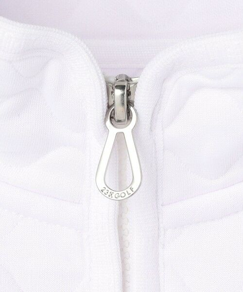 23区GOLF / ニジュウサンンクゴルフ スウェット | 【MEN】ウェーブキルトジャガードプルオーバー | 詳細7