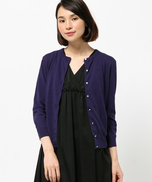 セール アイスコットン ニットカーディガン カーディガン ボレロ 23区 ニジュウサンク ファッション通販 タカシマヤファッションスクエア