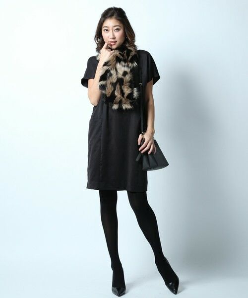 セール エアリースエードワンピース ミニ丈 ひざ丈ワンピース 23区 ニジュウサンク ファッション通販 タカシマヤファッションスクエア