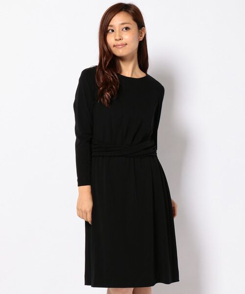 セール マットジャージー ワンピース ドレス 23区 ニジュウサンク ファッション通販 タカシマヤファッションスクエア