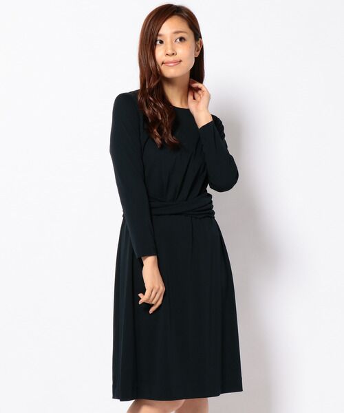 セール マットジャージー ワンピース ドレス 23区 ニジュウサンク ファッション通販 タカシマヤファッションスクエア