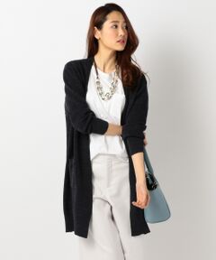 【洗える！】フォグコットン ロングカーディガン