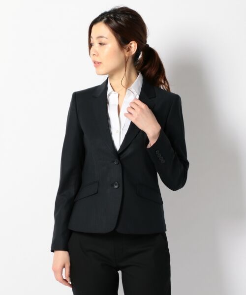 【スーツ】ファインネスウール 2釦テーラードジャケット