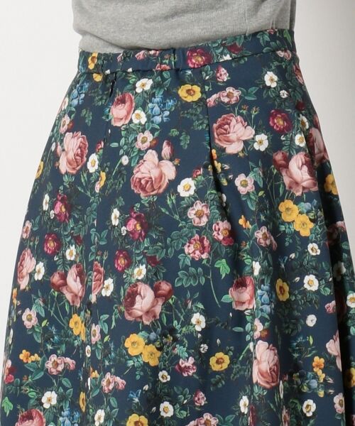 【Vingt-trois Flicka】Flower Print skirt スカート
