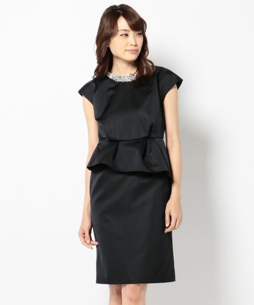 セール Vingt Trois Flicka バックプリーツ ワンピース ドレス 23区 ニジュウサンク ファッション通販 タカシマヤファッションスクエア