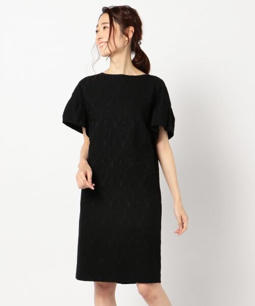 新しく着き セール 結婚式 23区レースワンピース38 ひざ丈ワンピース Esehotel Lt