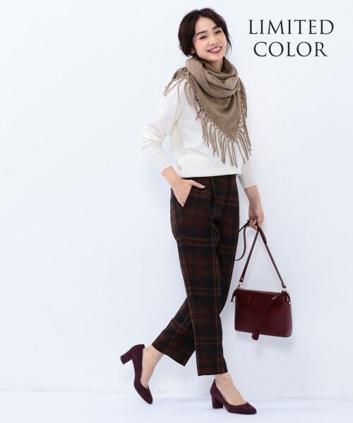 セール 一部店舗 Web限定カラーあり Lochcarron Tartancheck Clear パンツ その他パンツ 23区 ニジュウサンク ファッション通販 タカシマヤファッションスクエア