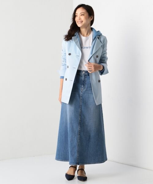 セール Story3月号掲載 23区denim ロング デニムスカート デニムスカート 23区 ニジュウサンク ファッション通販 タカシマヤファッションスクエア