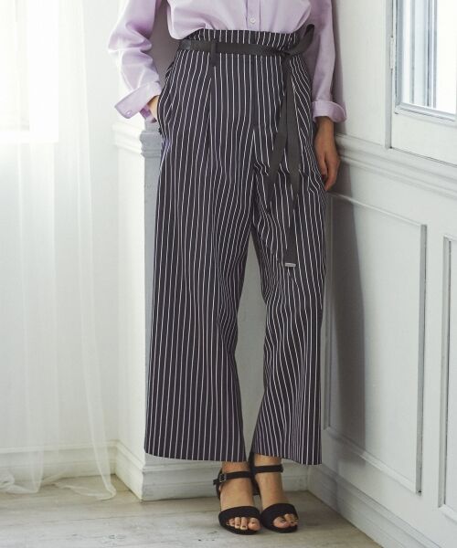 セール 洗える Albiate コットンサテン ワイドパンツ その他パンツ 23区 ニジュウサンク ファッション通販 タカシマヤファッションスクエア