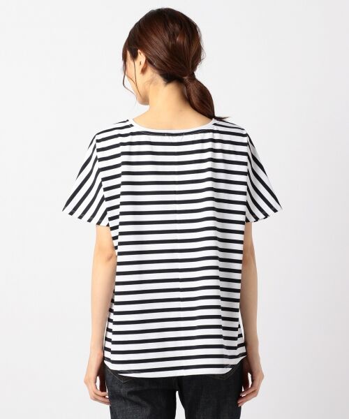 【洗える】CLASSIC COTTON JERSEY ボーダー カットソー