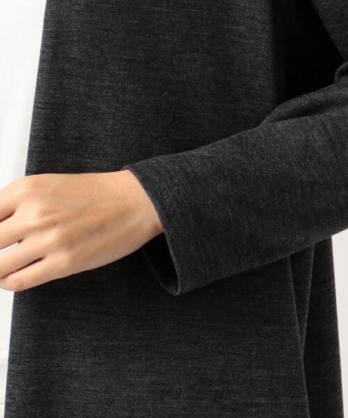 セール】 【洗える】SOFT WOOL JERSEY ロングカーディガン （その他