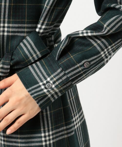 セール Lochcarron Tartan Check Clear チェック シャツワンピース ミニ丈 ひざ丈ワンピース 23区 ニジュウサンク ファッション通販 タカシマヤファッションスクエア