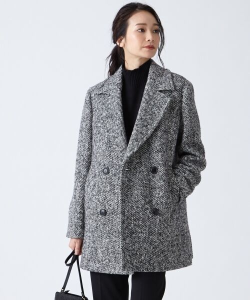 買得 23区ツイードコートMoessmer NEPYARNTWEED コート ジャケット