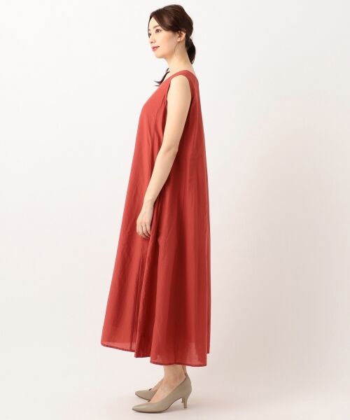 【洗える】SILK COTTON LAWN ワンピース