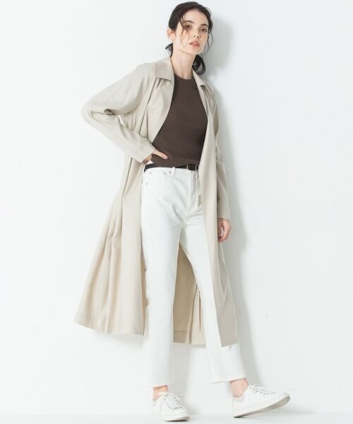 セール】 Vintege Soft Twill ラップコート （その他アウター）｜23区