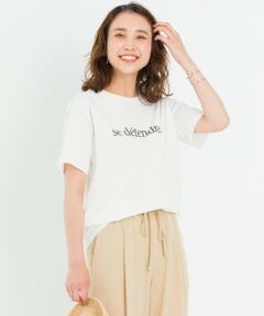 メッセージロゴプリント TEE