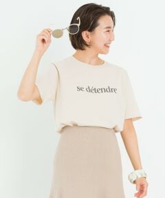 メッセージロゴプリント TEE