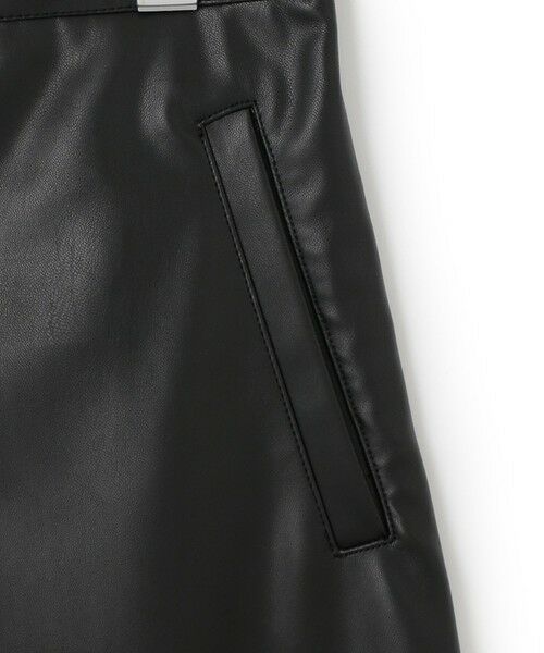 【WEB限定】フェイクレザー スカート 【WEB限定】フェイクレザー スカート