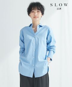 【SLOW】Soft Wash Shirting ベーシック シャツ