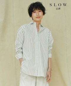 【SLOW】Soft Wash Shirting ベーシック シャツ