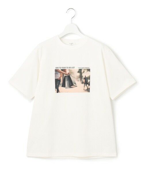 23区 / ニジュウサンク カットソー | 【SLOW】TO DO フォト Tシャツ | 詳細5