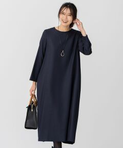 23区 / ニジュウサンク ロング・マキシ丈ワンピース | ウールジョーゼット Aライン ワンピース