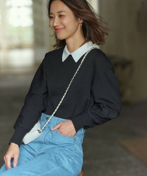 セール】 【WEB限定/洗える】23区DENIM ライトダンガリー ワイド